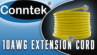 Connteks 10 GAUGE EXTENSION CORD [upl. by Nalaf]