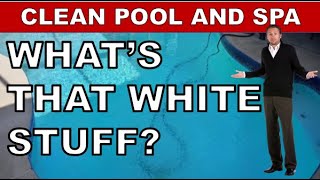 WHATS THE WHITE SEDIMENTPOWDER ON THE BOTTOM OF YOUR POOL [upl. by Bernt157]