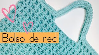 Bolso de Red en Crochet DIY [upl. by Chladek]