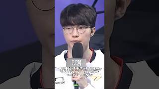 Faker shares his views on the Global Power Rankings shorts [upl. by Bores460]