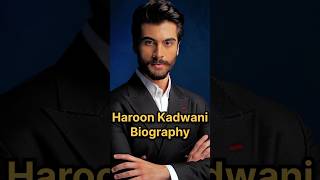 Haroon Kadwani Biography haroonkadwani jhoom jhoomdrama ruposh terimerikahani [upl. by Adal]