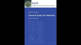 Classical Syriac for Hebraists mesopotamia cuneiform books aramaic [upl. by Releyks]