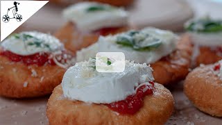 Pizza Fritta And Montanara Fried Pizza Dough [upl. by Pompei]