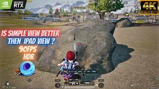 Is Simple View Better Then IPAD View  Lets See Gameloop 32bit PUBG Mobile 30 Update IKZ GAMING [upl. by Nilrem59]