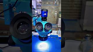 Microscope and 4k camera iphonerepairing wazirampson smartphone tech Qamarwazir chorbazaar [upl. by Roxine428]