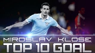 Miroslav Klose Top 10 Goals [upl. by Bradleigh]