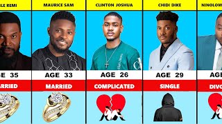 50 Nollywood Actors Real Ages and Their Marital Status  Single Married Divorced [upl. by Schuman545]