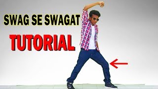 Swag Se Swagat Dance Tutorial  Nishant Nair [upl. by Analise132]