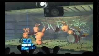 Rayman Raving Rabbids 2 Multiplayer Part 1 [upl. by Karole]