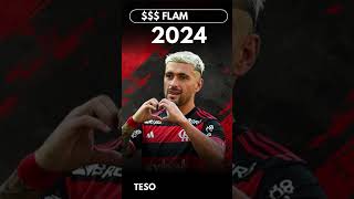 Os Maiores Salários do Flamengo – Parte 1 Quem São os Milionários 💰⚽ futebol flamengo mengão [upl. by Tamra]