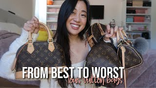 My ENTIRE LOUIS VUITTON BAG Collection  Ranked From WORST to BEST [upl. by Sherborn]