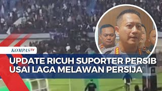 Usut Kasus Ricuh Suporter Persib Usai Laga Melawan Persija Polisi Tangkap 1 Pelaku Kerusuhan [upl. by Tandy]