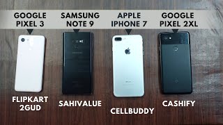 Flipkart 2Gud vs CELLBUDDY vs Cashify vs SAHIVALUE II Konsa Best Hai [upl. by Agiaf]