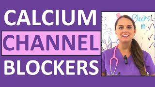 Calcium Channel Blockers Mechanism of Action Pharmacology Nursing Non Dihydropyridine [upl. by Adnoral]