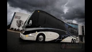 Featherlite Prevost Custom Quad Slide Bus Conversion [upl. by Zamir]