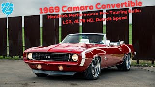 1969 Camaro Convertible Hendrick Performance ProTouring Build Driving Video [upl. by Ahsetel964]