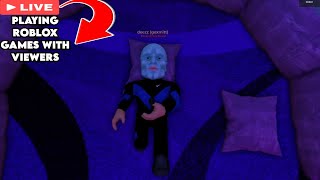 🔴 ROBLOX LIVE l PLAYING ROBLOX GAMES WITH VIEWERS l YOU CHOOSE THE GAME shorts [upl. by Simsar826]