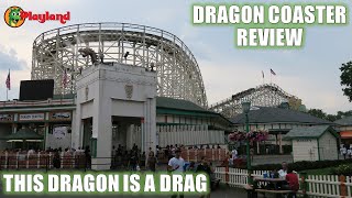 Dragon Coaster Review Rye Playland Classic Wooden Roller Coaster  This Dragon is a Drag [upl. by Einaj317]