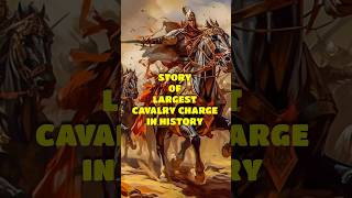 STORY OF LARGEST CAVALRY CHARGE IN HISTORY  WINGED HUSSARS shorts historyfacts [upl. by Utas]