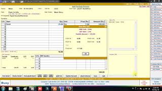 busy accounting software purchase entry amp payment entry in busy accounting software [upl. by Sitnik]