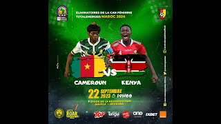 🛑DIRECT FULL HD CAMEROON 10 KENYA MATCH QUALIFIER WOMEN AFCON [upl. by Tsai]