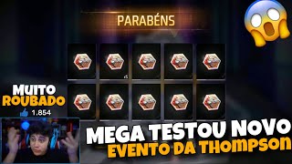 MEGA TENTANDO PEGAR A NOVA SKIN DA THOMPSONTOKEN ROYALE [upl. by Hannis]