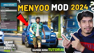 How to Install MENYOO TRAINER in GTA 5 LATEST VERSION 2024  GTA 5 Mods 2024  Gaming Adda [upl. by Zeke]