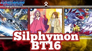 Insane DP Reduction Silphymon Deck Profile BT16 [upl. by Bernelle426]