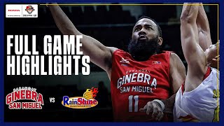 GINEBRA vs RAIN OR SHINE  FULL GAME HIGHLIGHTS  PBA SEASON 48 PHILIPPINE CUP  MARCH 8 2024 [upl. by Worden]