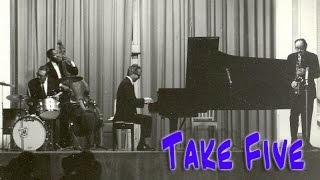 Take Five Paul Desmond  Dave Brubeck Quartet Backing Track [upl. by Nnylrebma]