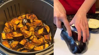 Air Fryer Eggplant  How to cook Eggplant in the Air Fryer [upl. by Notlaw]