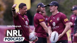 Maroons recall Ponga and Gagai for Origin decider The Daily Telegraph NRL Podcast [upl. by Artenak]