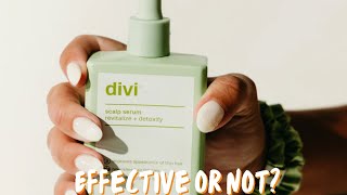 Divi Scalp Serum Revitalize Detoxify Reviews Worth your time and money [upl. by Tiff]