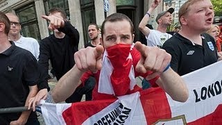 When the English Defence League came to London  Guardian Investigations [upl. by Dulcie814]