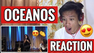 FIRST TIME REACTING to KEMUEL  OCEANOS ENSAIO  Hillsong United Cover [upl. by Letreece72]