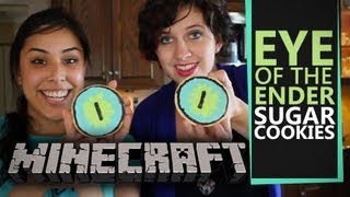 Minecraft Eye of the Ender Cookies  Quake N Bake [upl. by Ahsenar421]