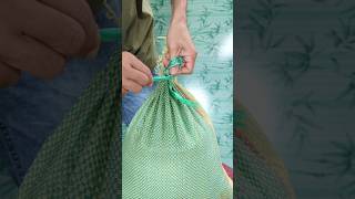 Tips of tying bag knot you must know knots shorts [upl. by Ten443]