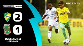 Resumo CD Mafra 21 Paços de Ferreira  Liga Portugal SABSEG  SPORT TV [upl. by Mckinney491]