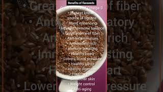 BENIFITS OF FLAXSEEDS🌱healthyfoodflaxseedbenefitesyoutubeshortssciencefacts reelsshortvideo [upl. by Merla]