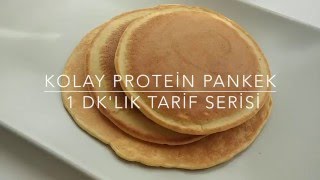 Kolay Protein Pankek Yapımı [upl. by Acinom]