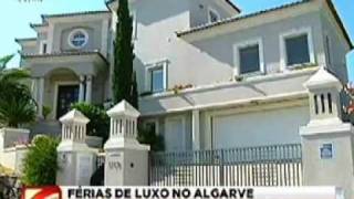 Férias de Luxo no Algarve Reportagem  SIC [upl. by Addi169]