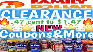 952024 🔥Family Dollar Clearance Deals Clearance familydollar extremecouponing [upl. by Akinaj]