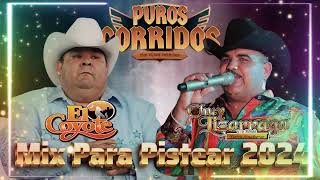 El Coyote y Chuy Lizarraga y su banda Mix Corridos Con Banda  20 Mejores Exitos Mix Para Pistear [upl. by Nathanial]