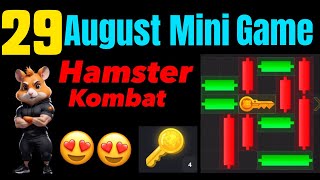 Today Mini Game 29 August Hamster kombat  mini game 29 august hamster  29 august mini game hamster [upl. by Siri]