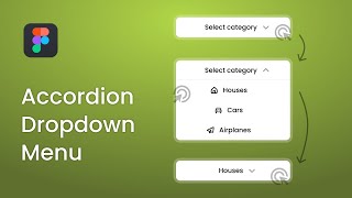 How To Create a Dropdown Menu in Figma [upl. by Leontina375]