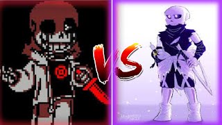 Killer V2 Remake VS Cross V2   Undertale Timeline Collapse [upl. by Ulrika]