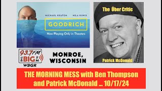 GOODRICH 2024 Film Review on WBGRFM by Patrick McDonald October 18 2024 [upl. by Sirromal2]