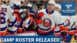 The New York Islanders Training Camp Roster Released with a Few Surprises [upl. by Akcinat]