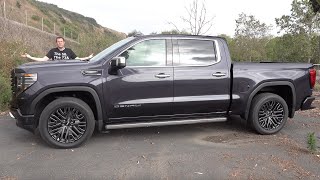 The 2022 GMC Sierra Denali Ultimate Is an 85000 UltraLuxury Truck [upl. by Pedaiah]