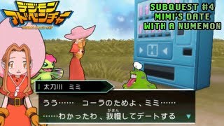 Digimon Adventure PSP  Walkthrough Subquest 4  Mimis Date with a Numemon [upl. by Yllas749]